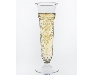 Romax - Plastic Champagne Flute - 125ml - CO50