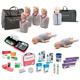 QCPR Manikin | First Aid Trainer Starter Pack | Nurse Training Manikin