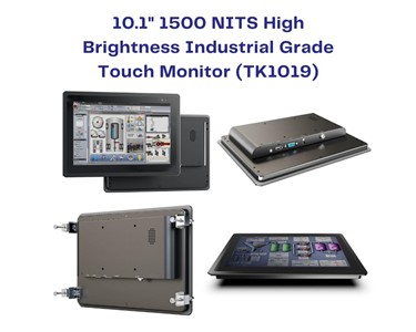 APS Technology Australia - 10.1" 1500 NITS High Brightness Industrial-Grade Touch Monitor -TK1019