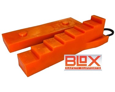 BLOX Industrial - Cribbing Blocks | Poly Step Block Kit BXSC7LO for Forklift Maintenance