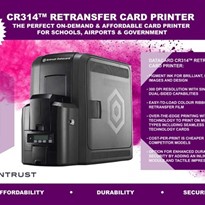 CR314 The Affordable Retransfer Card Printer