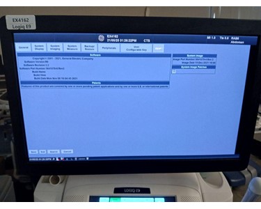 GE - Logiq E9 Ultrasound EX4162