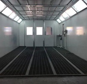 Full Down Draft Spray Booth