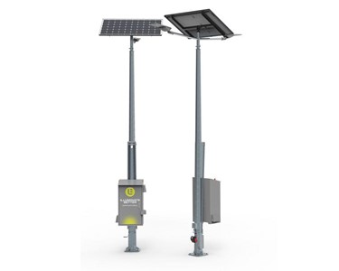 Permanent Light Towers | Metro Solar