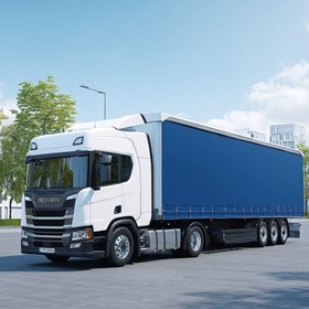 Curtainsider Truck | Scania Trucks