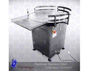 Flamingo - Accumulation Table | Stainless Steel Feed/Collect Turntable | EFTT-800