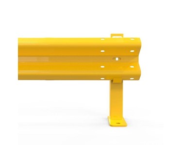 W-Beam Guardrail Posts - Yellow