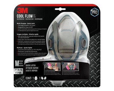 3M - Quick Latch Multi-Purpose Respirator | Face Protector