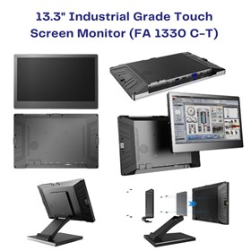 13.3" Industrial Grade Touch Screen Monitor (FA 1330 C-T)