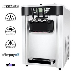 Soft Serve Machine | Frozen Yoghurt Air Pump – 2 Flavor