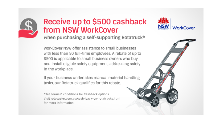 NSW WorkCover $500 Cashback