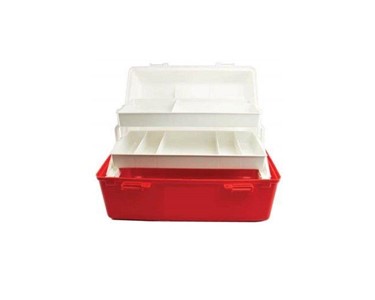 Trafalgar - First Aid Case Red and White Portable	