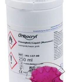 Acrylic Resin | Orthocryl Liquid Neon Pink DG