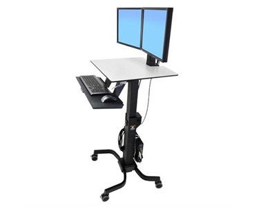 Ergotron -  WorkFit-C, Dual Sit-Stand Workstation