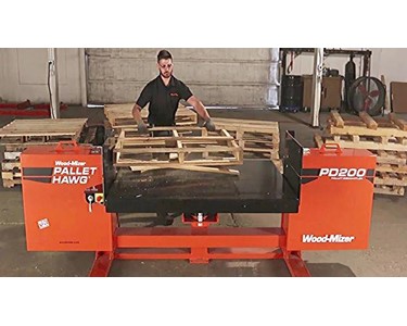 Wood-Mizer - Waste Shredder | PD200 Pallet Dismantler