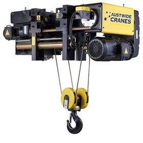 Austwide Cranes Single Girder Electric Wire Rope Hoists