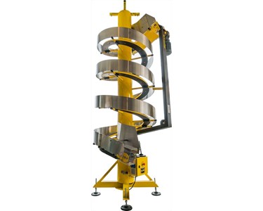 AmbaFlex Spiral Conveyor: Totelift - Vertical Spiral Conveyor Elevation
