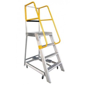 Aluminium Order Picker Platform Ladders | Series