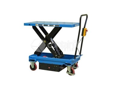 Contain It - Electric Mobile Scissor Lift Trolley | 750Kg Capacity