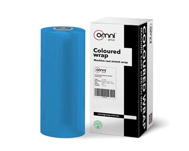 Omni - Cast Machine Stretch Wrap Film - Clear, Green, Red, Yellow, Blue