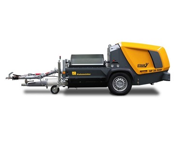 Putzmeister - Worm Concrete Pump | SP 25 DHF