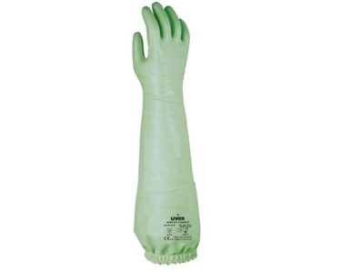 Uvex - Chemical Resistant Gauntlet Safety Gloves | Rubiflex S NB60SZ