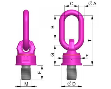 RUD - Swivel Lifting Ring | Lifting Chain Fittings | VWBG-V