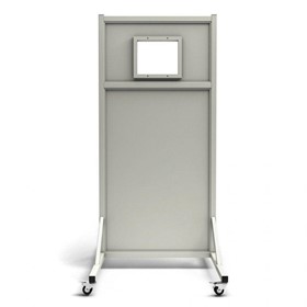 Mobile Leaded Barrier With 25 Cm W X 30 Cm H Window