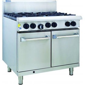 RS-2B6P 900mm Burner Gas Oven with 2 Burners & 600mm Grills