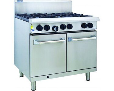 Luus - RS-2B6P 900mm Burner Gas Oven with 2 Burners & 600mm Grills