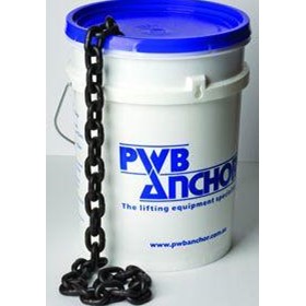PWB | Long Proof Coil Chain – Galvanized – Pail Pak
