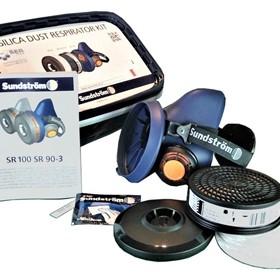 Half Mask & Filters Box | Silica Kit