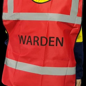 Warden Vest - Red Warden
