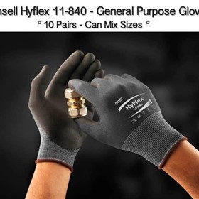 HyFlex 11- 840 General Purpose Glove Pack of 10