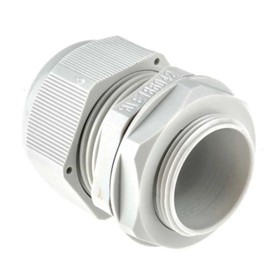 Round Top Cable Gland | M32 X 1.5 Grey Ip68