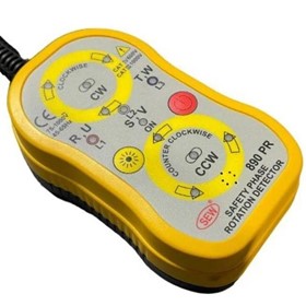 Non-Contact Three Phase Sequence & Rotation Tester | SEW 890PR CAT IV