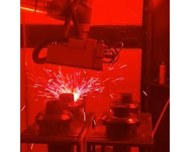 Industrial Robotics - Robotic Welder | Weld package 4 - Blue Dragon FRAMEwork