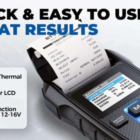 BT300P Electrical & Battery Tester With Printer