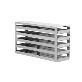 Stainless Steel Freezer Storage Racks With 5 Drawers