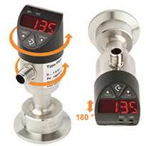 Electronic pressure switches in sanitary applications