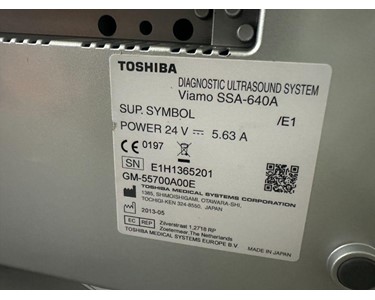Toshiba -  Viamo Ultrasound EX3779