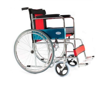 Manual Wheelchair | Standard Chromed Chair Fabric