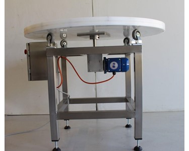 Baumann - Industrial turntable for packed food products