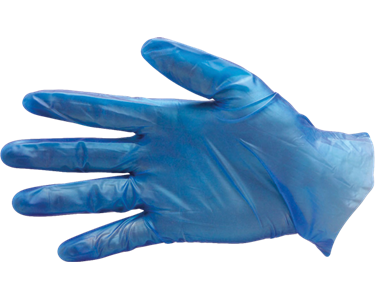 Clear Vinyl Powder Free Gloves