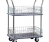 Jumbo - 2-Tier Mesh Trolley with wire-mesh surrounds