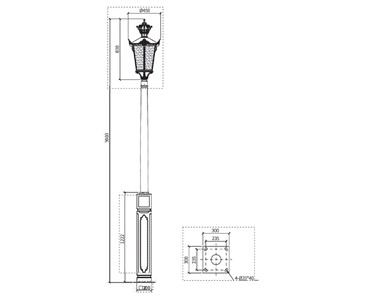 Street Light | DHB-1013 | Kasesware Lighting
