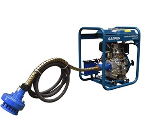 2 inch 4 HP Diesel Submersible Pump - Large Tank