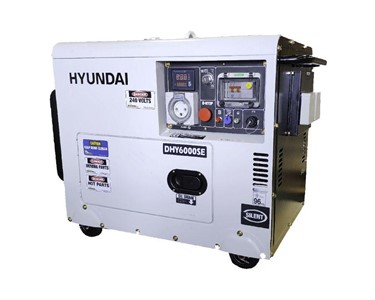 Hyundai - Diesel Generator | 6.5kVA DHY6000SERS (Remote Start)
