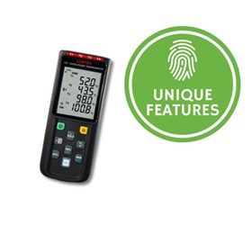 Bluetooth Thermometer Data Logger (K,J,E,T,N,S,R-Type, 4 Inputs)
