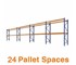 PRQ Pallet Racking | 24 Pallet Spaces